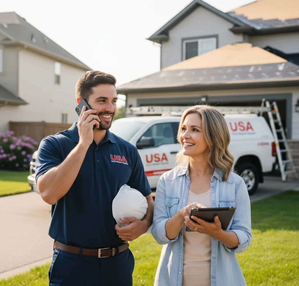 USA Roof Repair Experts customer support in Meridian